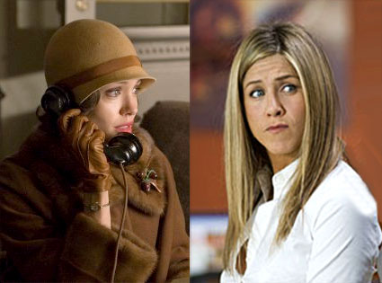 Angelina Jolie (Changeling), Jennifer Aniston (He's Just Not That Into You) Angelina Jolie (Changeling), Jennifer Aniston (He's Just Not That Into You)